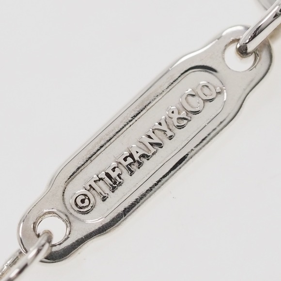 TIFFANY 1837 Interlocking Circle Silver 925 x Rubedo Metal Women's Necklace - Picture 6 of 8